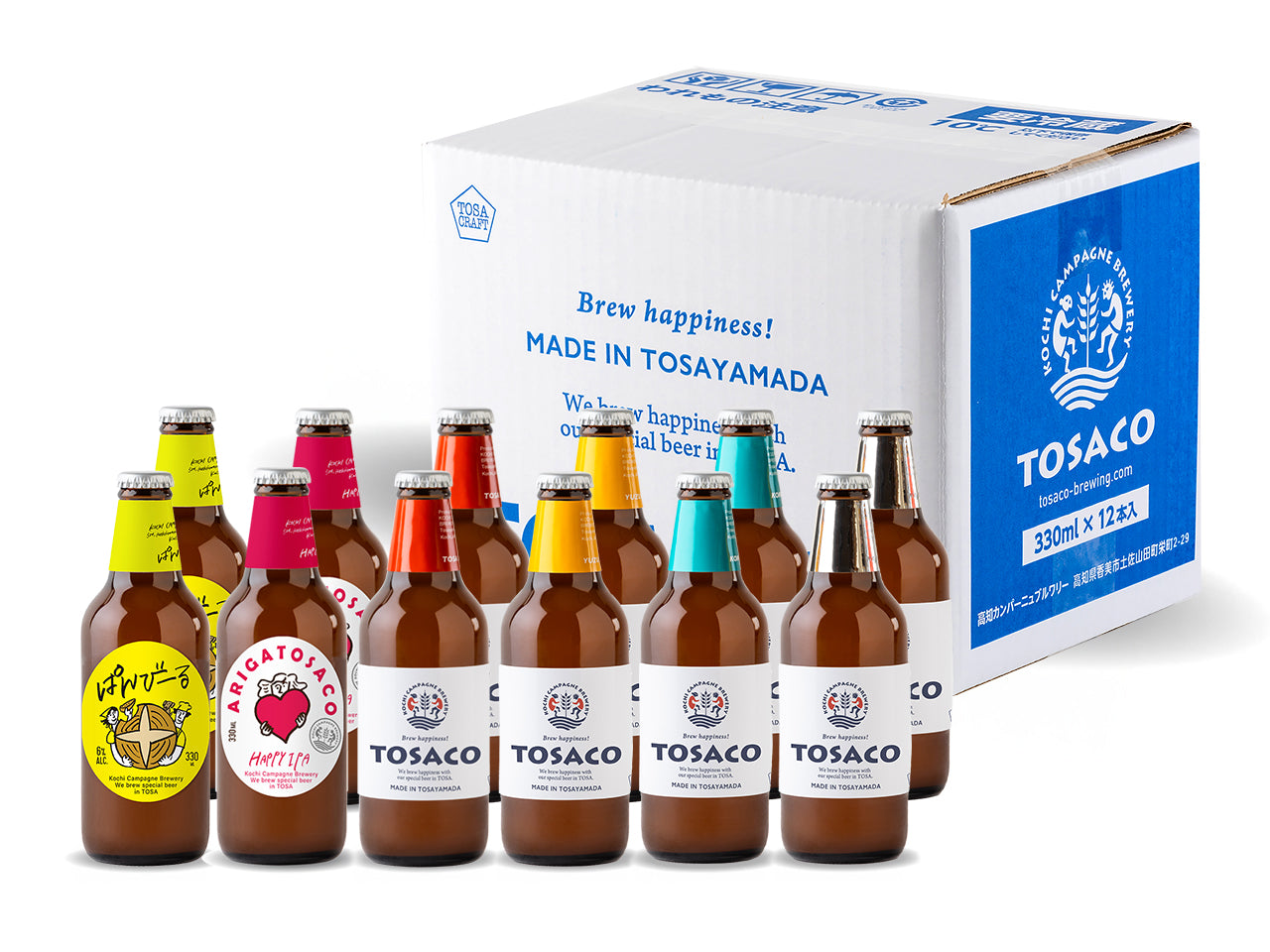 ぱんびーると定番の12本セット | TOSACO